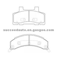 Brake Pad For DODGE LP1167