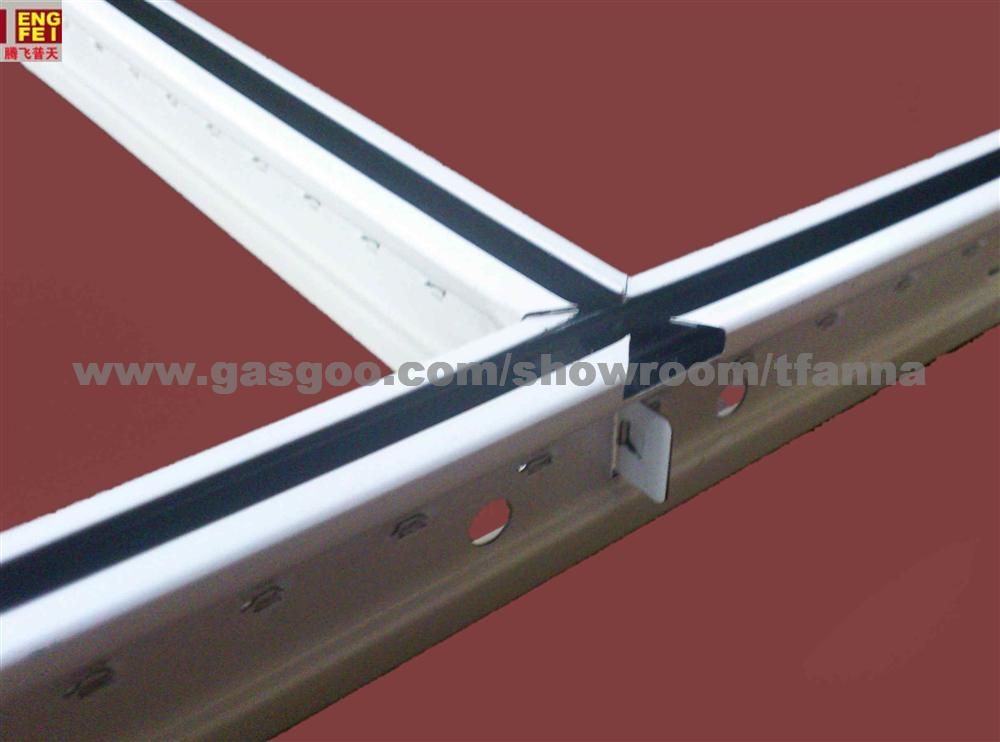 Solid Grooved Ceiling T Bar Metal Framing For Drywall Ceiling