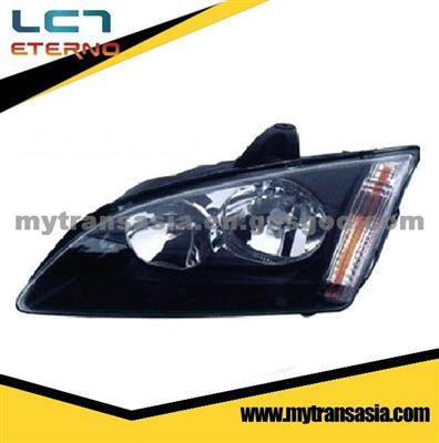 HOT SALE!! GOOD MATERIAL CAR HEAD FRONT LAMPS HEADLIGHTS WHITE FOR FORD FOCUS L BM51-13W030 R BM51-13W029 AUTO