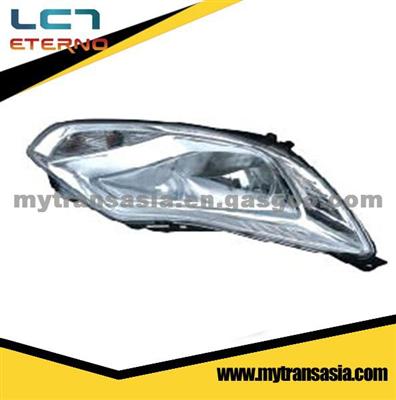 HOT SALE!!HIGH QUALITY AUTO HEAD LAMPS (HID BLACK,11 LINES) HEADLIGHTS FOR FORD FOCUS 2012 5DOORS L BM51-13D155 R BM51-13D154 CAR