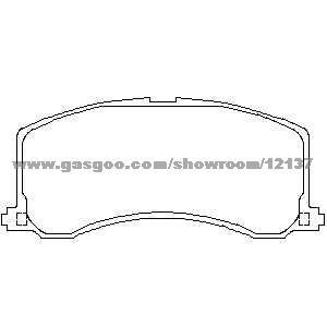 Brake pad  D677