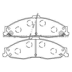 Brake pad  D749