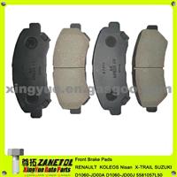 RENAULT KOLEOS Nissan DUALIS X-TRAIL SUZUKI Pad Set T1751 Front Brake Pads D1060-JD00A D1060-JD00J 5581057L50