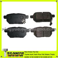 Brake Pad Set Toyota Auris Yaris Prius Altis Vitz Subaru Trezia 04466-12130 0446612130 04466-52120 04466-47020 04466-52110