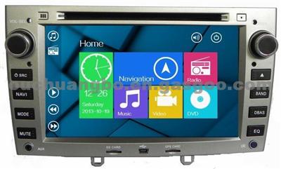 Car Sat Nav Dvd Unit Factory For Peugeot 408 (2010-2011)