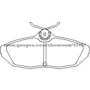 Brake pad  D708