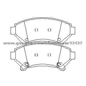 Brake pad D699