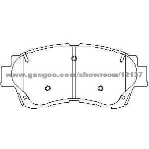 Brake pad D697