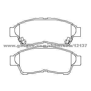 Brake pad  D695