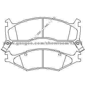 Brake pad  D670