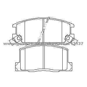 D657  Brake pad