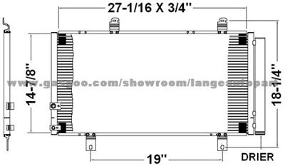 Auto A/C Condenser 8846006210 TOYOTA