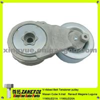 V-Ribbed Belt Tensioner Pulley Nissan Cube X-Trail Dualis Renault Megane Luguna 11955JD21A 11955JD20A