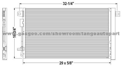 Auto A/C Condenser 25975431 GMC