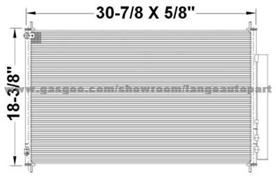 Auto A/C Condenser 80110-SZA-A01 Hyundai