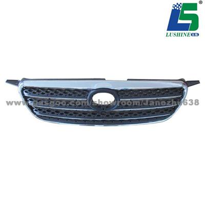 Auto Plastic Chrome Grill For Corolla 03