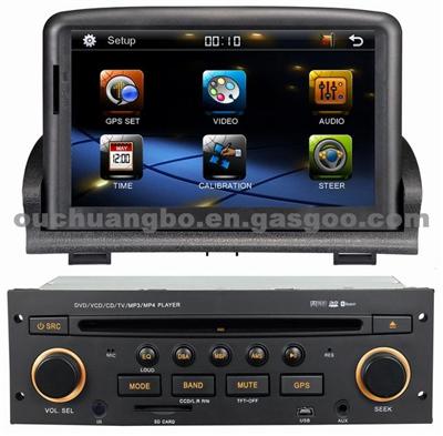 Car Cd Radio Transceiver Autoradio For Peugeot 307 (2009-2011)