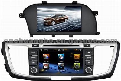 Car Gps Navigator Radio For Honda Accord 9 (2013) USA Market