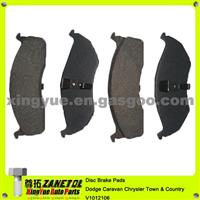 Disc Brake Pads For Dodge Caravan Voyager Chrysler Town & Country V1012106