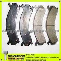 Brake Pads For Chevrolet Express Cadillac DTS Hummer H2 D784 PGD784M PGD784C
