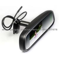 Bluetooth Handfree Car Rearview Mirror Support Wire Back-Up Camera