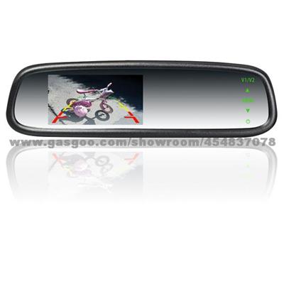Car Rearview Mirror With Bluetooth And Handsfree Car Kit