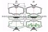 Brake Pad For Ford D1173