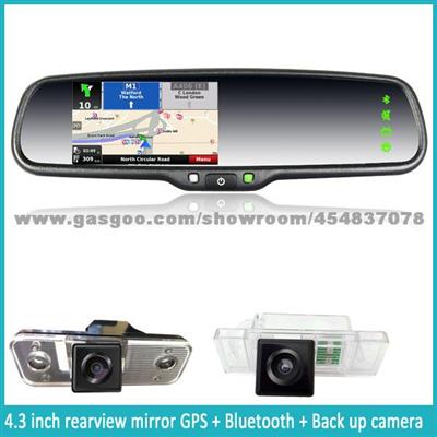 Newest Android Bluetooth Navigation Car Rearview Mirror Built-In Gps And Wifi