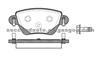 Brake Pad For Ford FDB1416