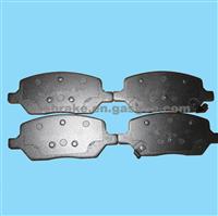 Low Noise Semi-Metallic Passenger Car Brake Pad D1093