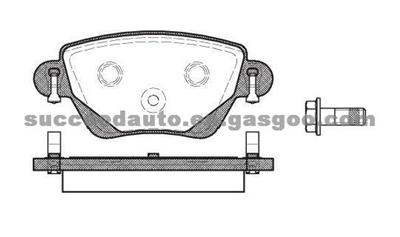 Brake Pad For Ford GDB1435