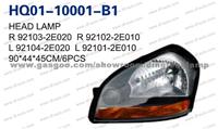 Tucson Head Lamp 92101-2E010/92102-2E010/92103-2E020/92104-2E020