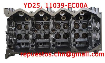 Cylinder Head For Nissan Navara YD25, OEM: 11039-EC00A