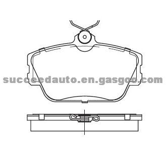 Brake Pad For Ford D765-7633