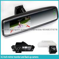 FCC, CE, ROHS, C-TICK Car Rearview Mirror With Night Vision Camera