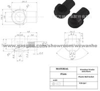 Car Or Cabinet Gas Support Connectors