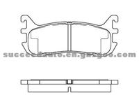 Brake Pad For Ford D663-7682