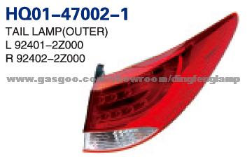 IX35 Tail Lamp Outer 92401-2Z000/92402-2Z000