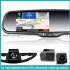 Vehicle Mirror Car Rearview Mirror With Built-In Bluetooth, Fm Transmitter