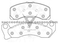 Brake Pad For Ford GDB4075