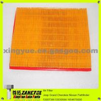 Air Filter For Jeep Grand Cherokee Nissan Pathfinder 53007386 53030688 165467S000