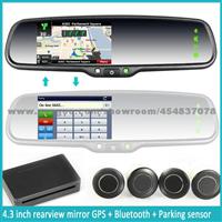 Audi, Chevrolet Car Rearview Mirror With Built-In Bluetooth, Fm Transmitter And Handsfree Car Kit