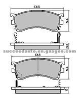 Brake Pad For Ford D583