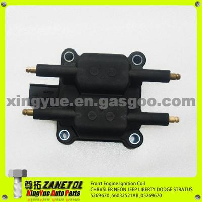 56032521 56032521AB 4609103AB Ignition Coil For Chrysler PT Cruiser Sebring Voyager Dodge Avenger Caravan Jeep Liberty Wrangler