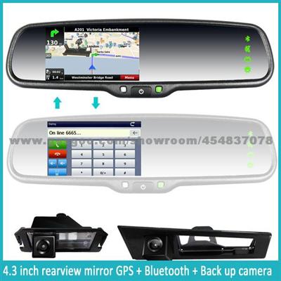 GERMID Car Rearview Mirror With High Definition Camera