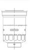 FUEL FILTER FOR NISSAN 16405-05E01