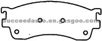 Brake Pad For Ford MDB2251