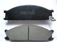 China Brake Pads Factory,Auto Brake Pad:D333