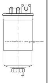 FUEL FILTER FOR V.A.G 1J0 127 401