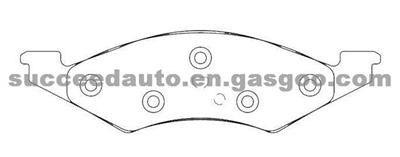 Brake Pad For Ford D179-7106A